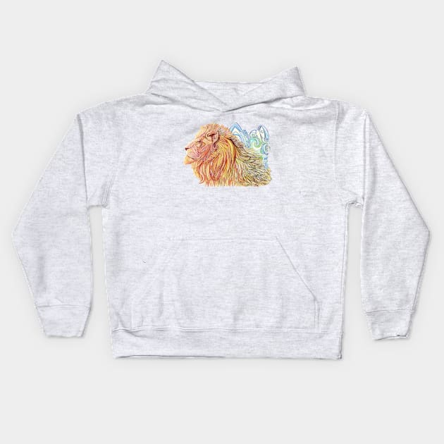 Courage within Kids Hoodie by Wonderous Wares 